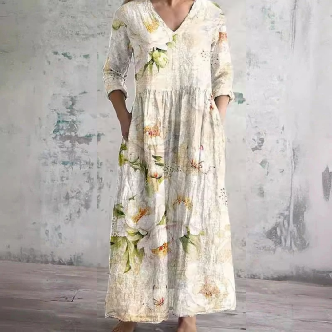 Anne™ | Bloemige Zomerjurk