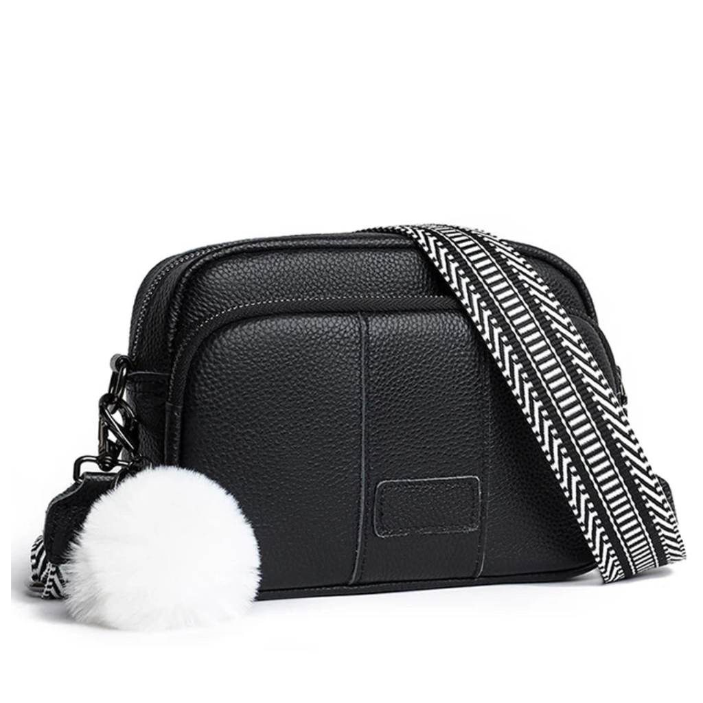 Chique Pompon Crossbody