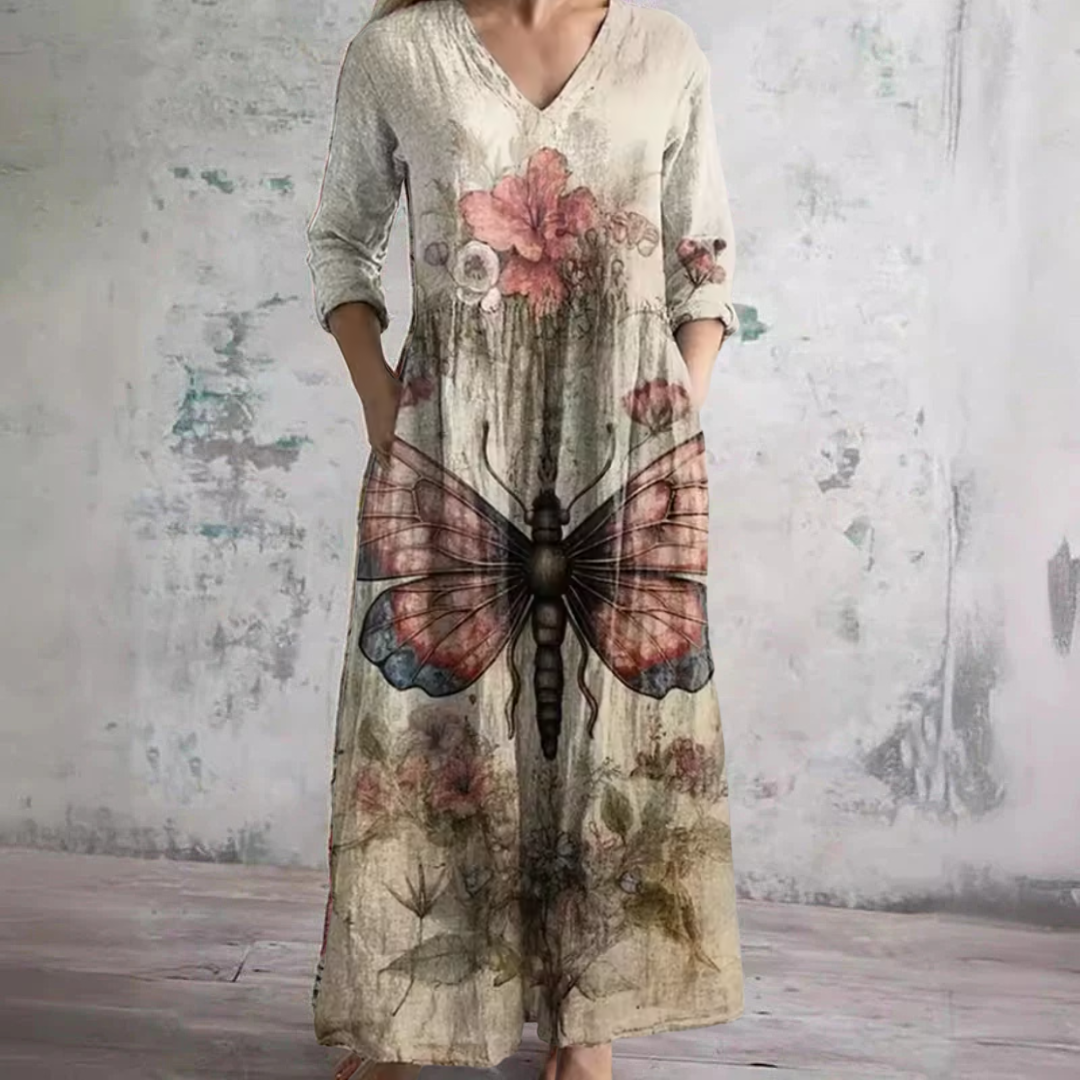 Evelyn™ | Bloemige Zomerjurk