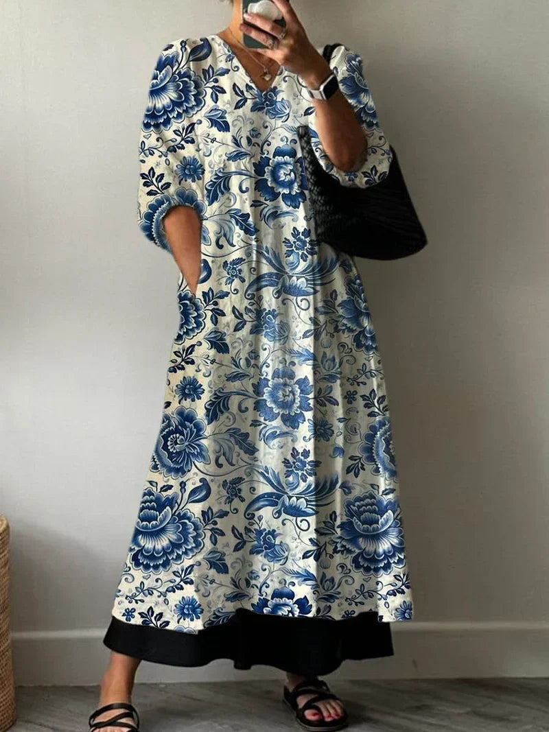 Mia | Elegante Jurk met Print