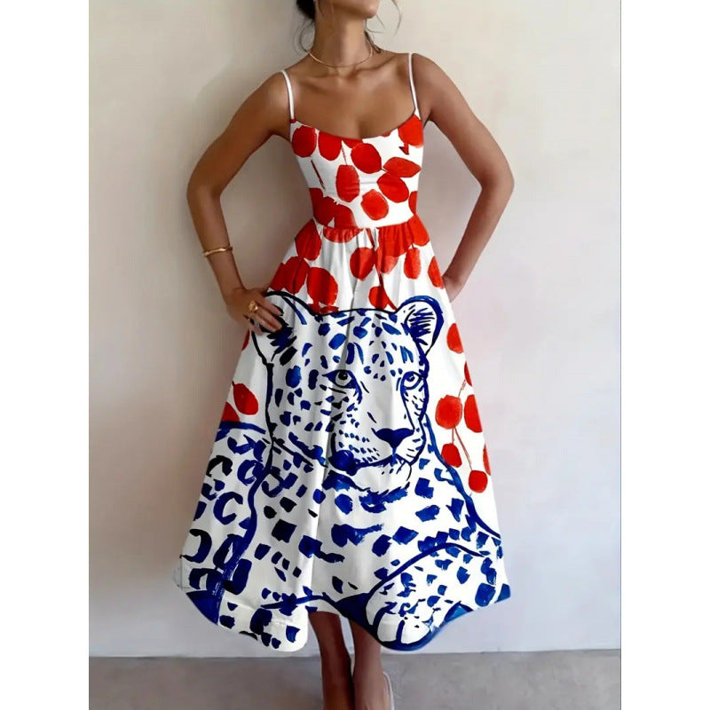 Zarelle | Wild Muse Midi Jurk