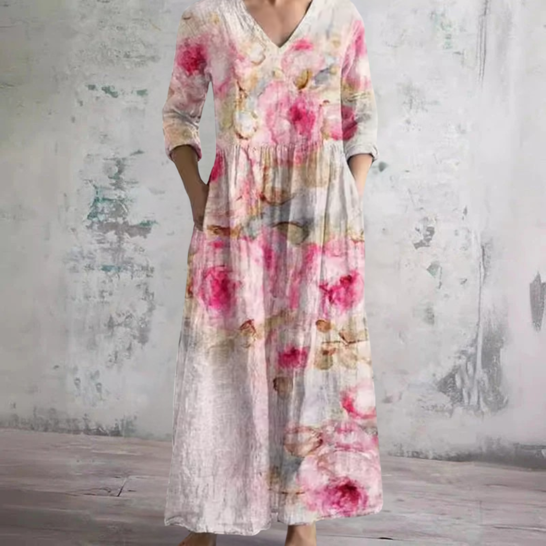 Barbara™ | Bloemige Zomerjurk