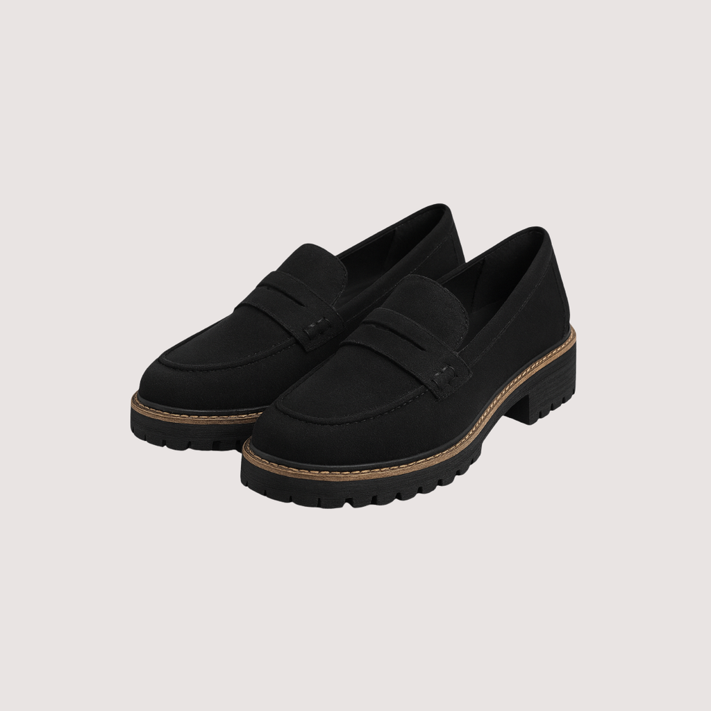 Nadia | Tijdloze Loafers van Suède
