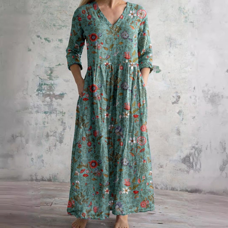Olivia™ | Bloemige Zomerjurk