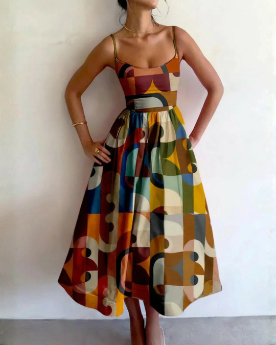 Marcelline | Moderne Muse Midi Jurk
