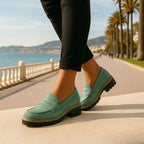 Nadia | Tijdloze Loafers van Suède